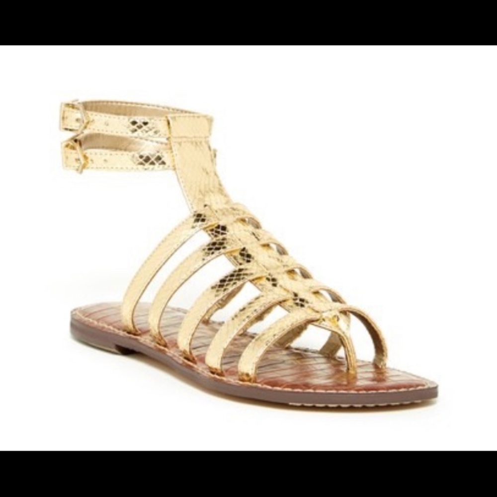 Sam Edelman Gilda Sandals Gold 10